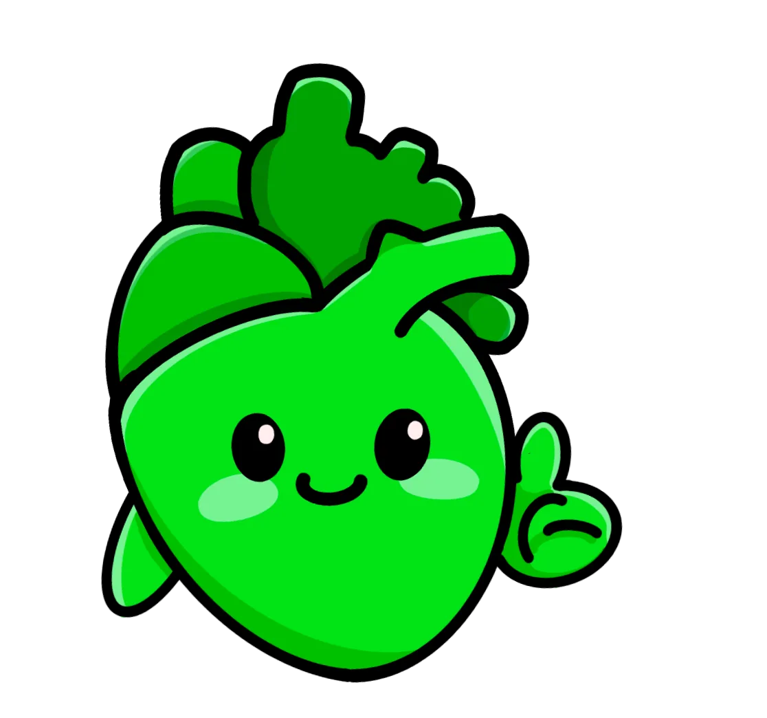 Hearti, das SlayMed-Maskottchen